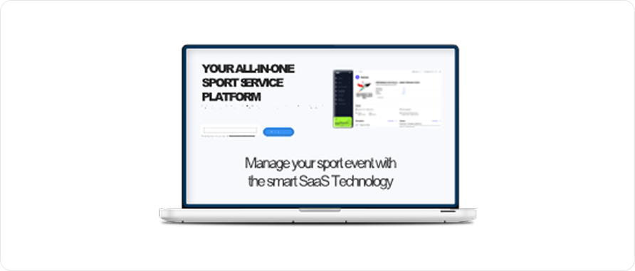 Sports SaaS 제품 상세 이미지