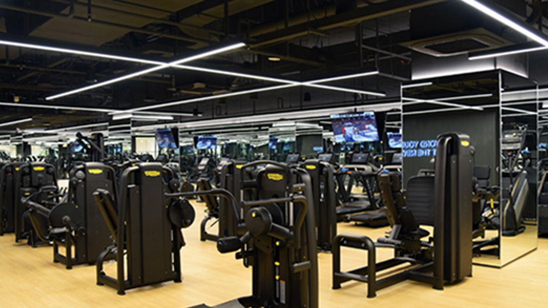 지하 1층 피트니스센터 내부 사진